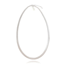Culturesse Sterlyn Snake Chain Necklace (Solid Sterling Silver)