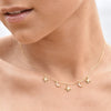 Culturesse Jayla Celestial Beauty Necklace (Gold)
