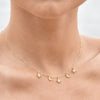 Culturesse Jayla Celestial Beauty Necklace (Gold)