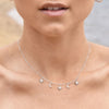 Culturesse Jayla Celestial Beauty Necklace (Silver)