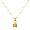Culturesse Eros Body Art Pendant Necklace (Gold)