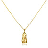 Culturesse Eros Body Art Pendant Necklace (Gold)