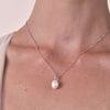 Culturesse Adalia Freshwater Pearl Pendant Necklace