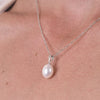 Culturesse Adalia Freshwater Pearl Pendant Necklace