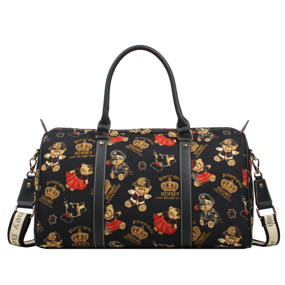 Henney Bear Crown Bear Overnight Bag