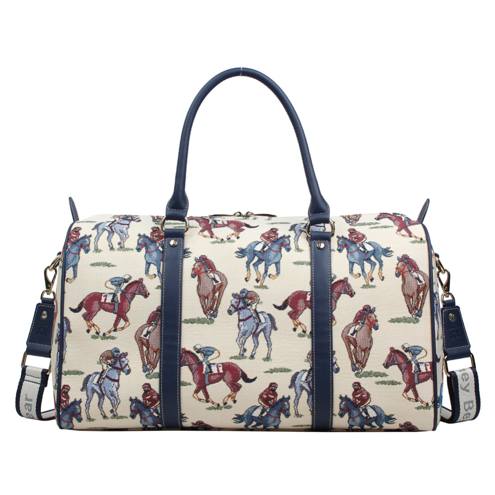 Henney Bear Racing Overnight Bag
