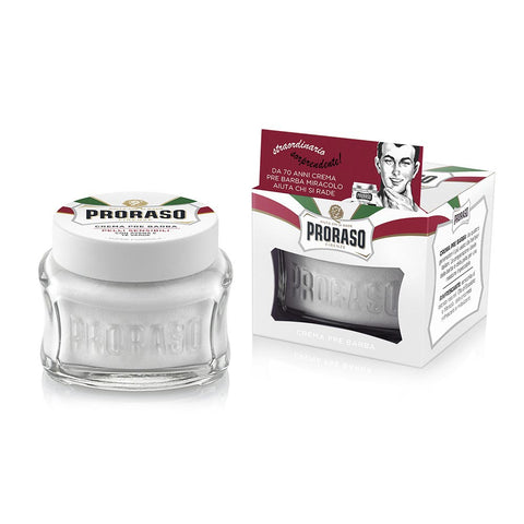 Proraso Pre Shave Sensitive White 100ml