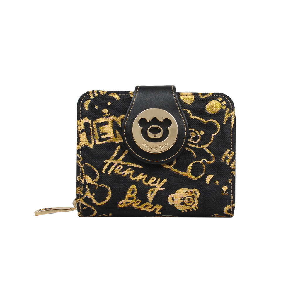 Henney Bear Gold Time Purse