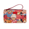 Henney Bear Cute Bear Purse Toiletry Bag