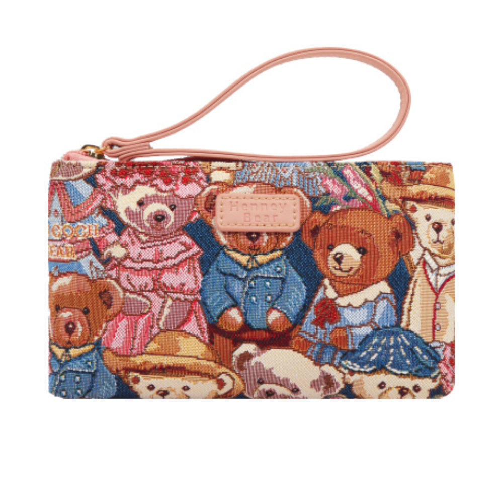 Henney Bear Vincent Bear Purse Toiletry Bag