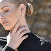 Culturesse Rue Artisan Twin Line Open Ring (Silver)