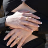 Culturesse Selene Artisan Lining Open Ring (Gold Vermeil)