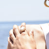 Culturesse Jaquetta 24K Baroque Pearl Open Ring