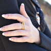 Culturesse Leontine Artisan Sculpture Frame Open Ring