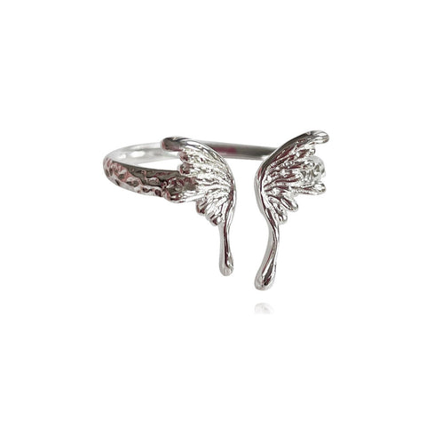 Culturesse Kimana Artisan Butterfly Open Ring