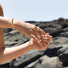 Culturesse Aveline Gold Vermeil Croissant Open Ring
