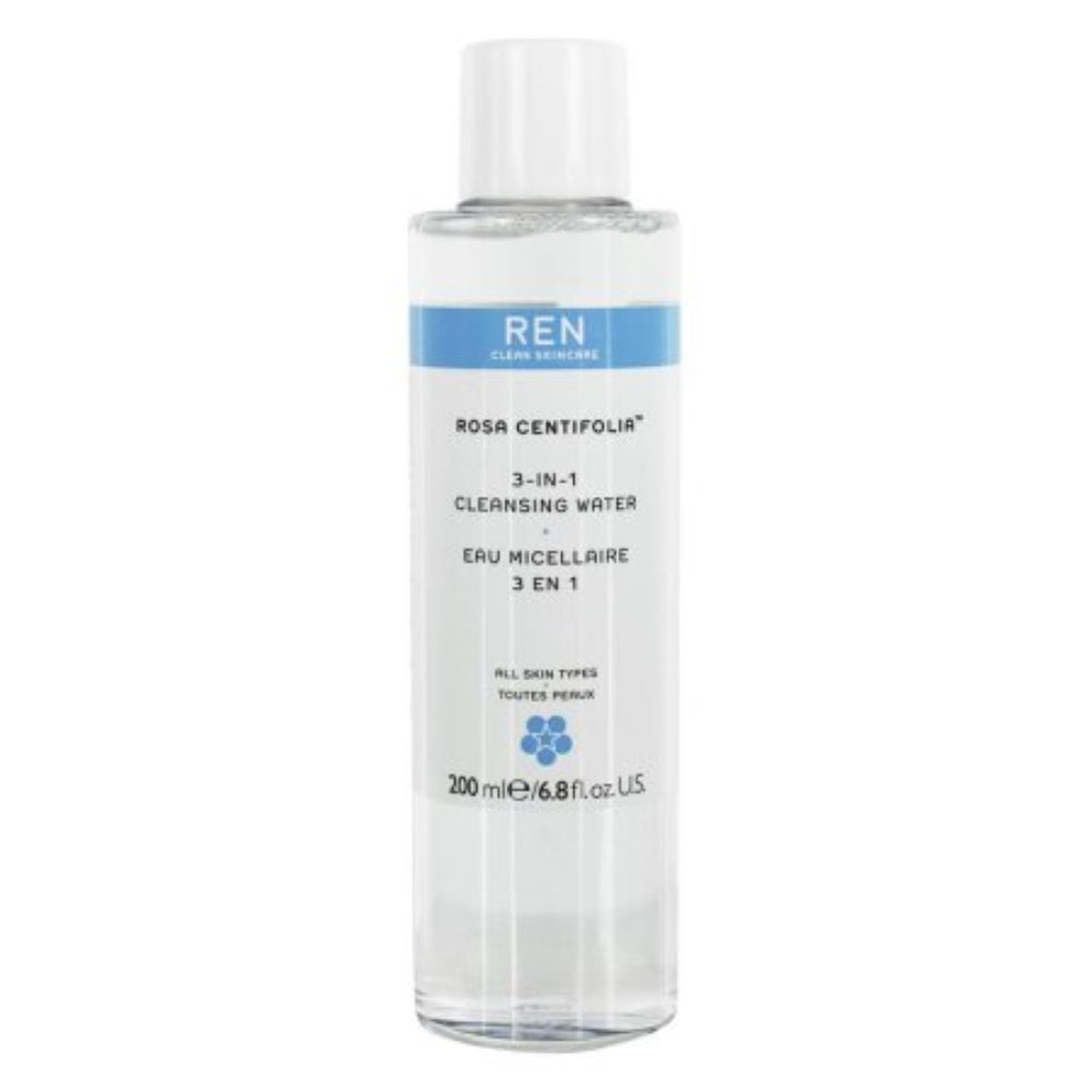 Ren Rosa Centfolia 3 In 1 Cleansing Water 200ml Quality Skincare