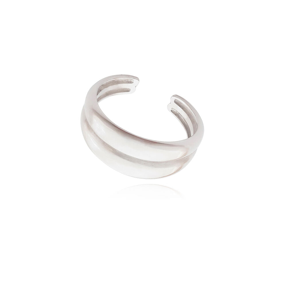 Culturesse Jecelyn Double Rim Open Ring