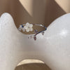 Culturesse Bryony Artisan Fine Floral Open Ring