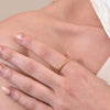 Culturesse Isabeau Gold Vermeil Twisted Open Ring