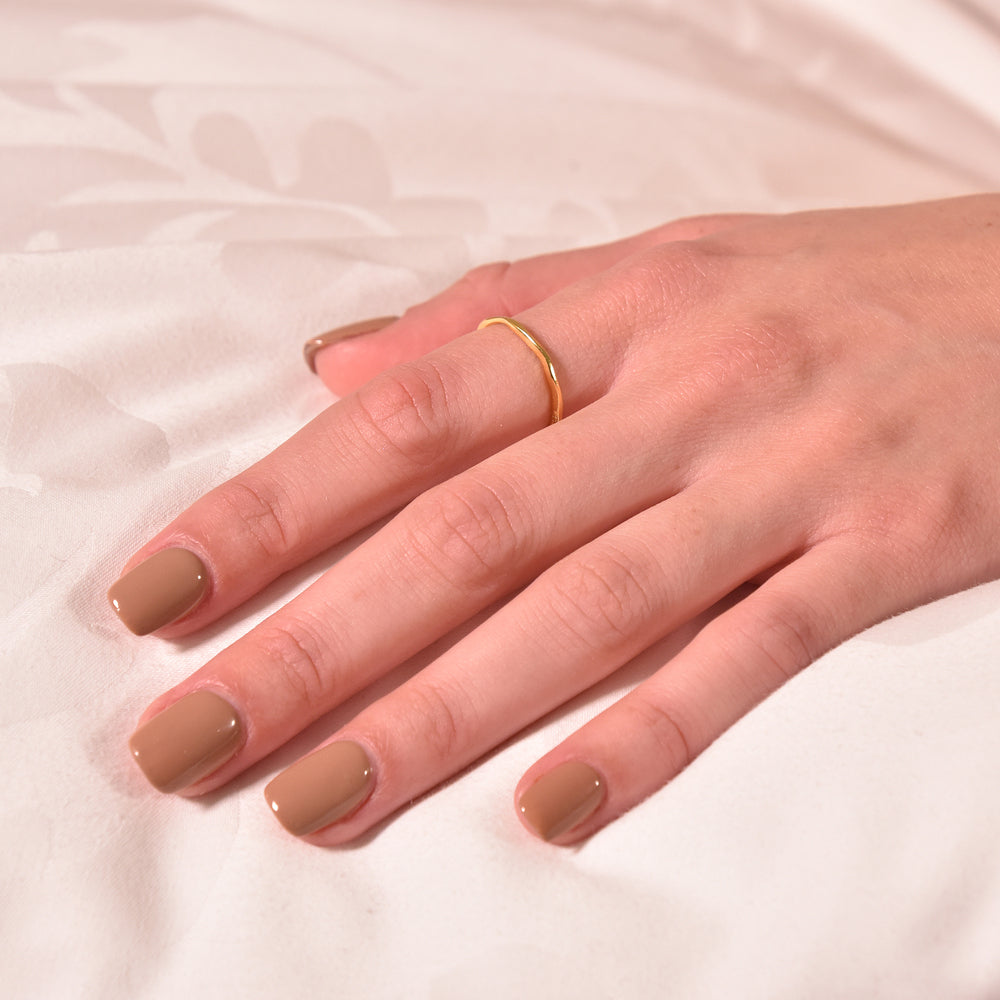 Culturesse Riella Everyday Fine Gold Ring