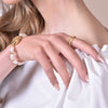 Culturesse Lanette Gold Vermeil Twisted Open Ring