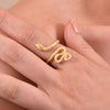 Culturesse Celyn Gold Vermeil Open Ring