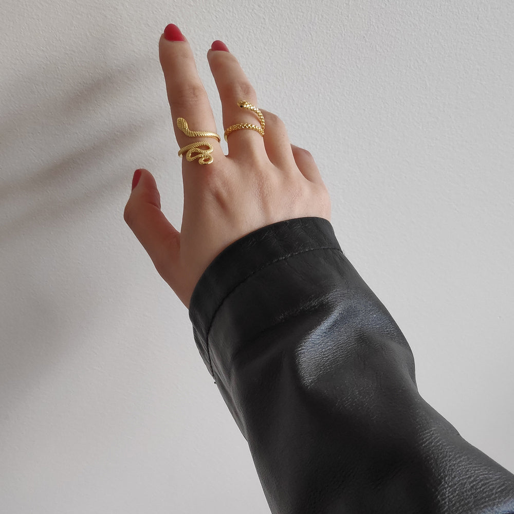 Culturesse Celyn Gold Vermeil Open Ring