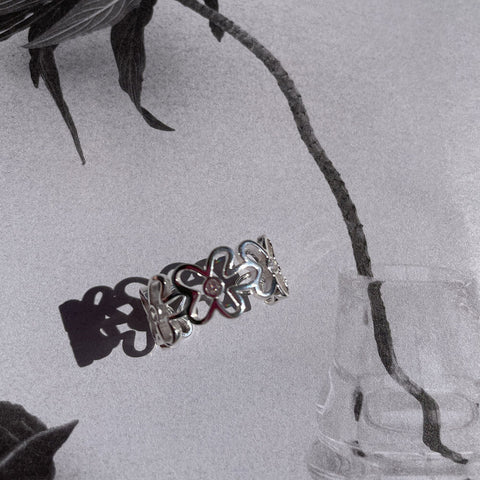 Culturesse Monet Artisan Blossom Open Ring