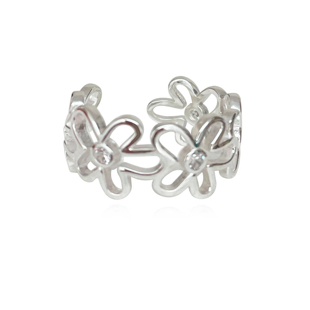 Culturesse Monet Artisan Blossom Open Ring