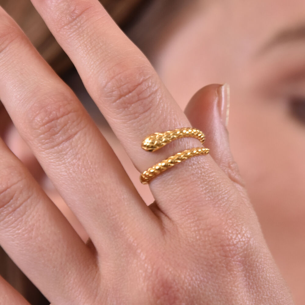 Culturesse Tatum Gold Vermeil Open Ring