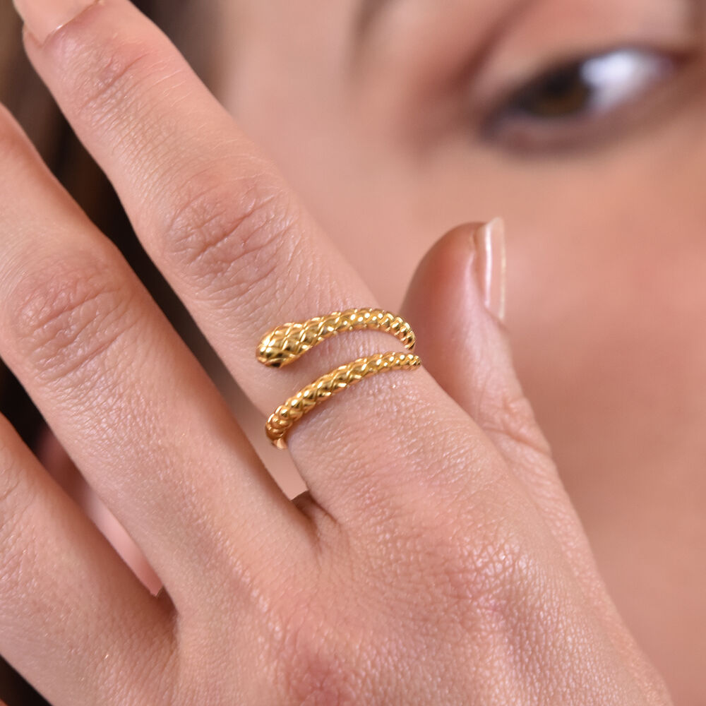 Culturesse Tatum Gold Vermeil Open Ring