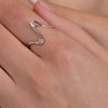 Culturesse Nola Artisan Silver Open Ring