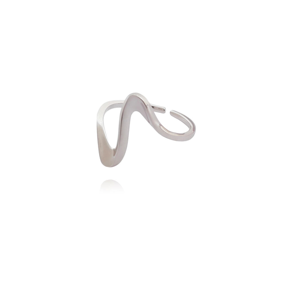 Culturesse Nola Artisan Silver Open Ring