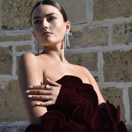 Culturesse Esabell Artisan Pearl Open Ring