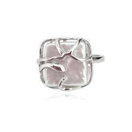 Culturesse Esabell Artisan Pearl Open Ring