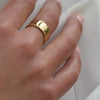 Culturesse Dionne Artisan Gold Vermeil Open Ring