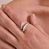 Culturesse Embrey Artisan Silver Open Ring