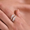 Culturesse Embrey Artisan Silver Open Ring