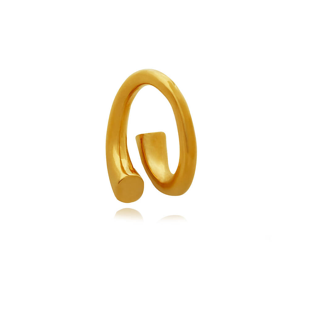 Culturesse Tory Titanium Gold Ring