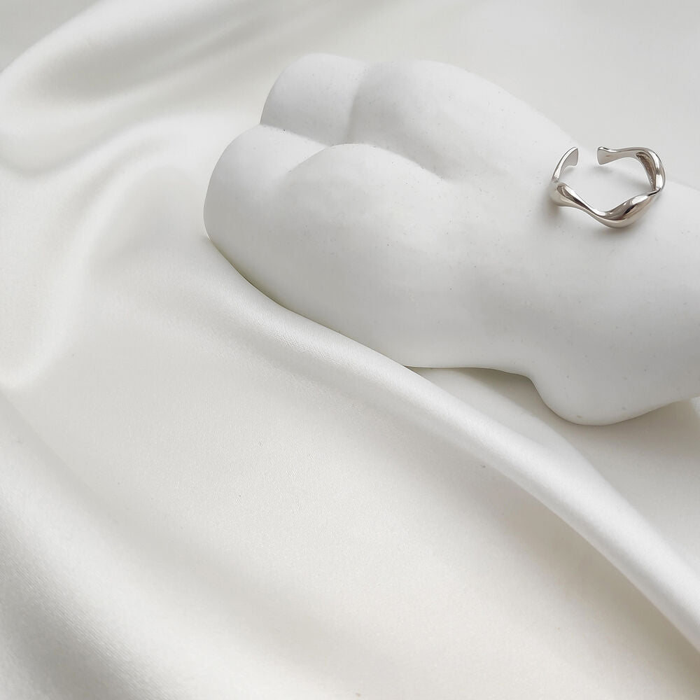 Culturesse Renew Solid Sterling Silver Ring