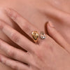 Culturesse Monique Dual Tone Open Ring