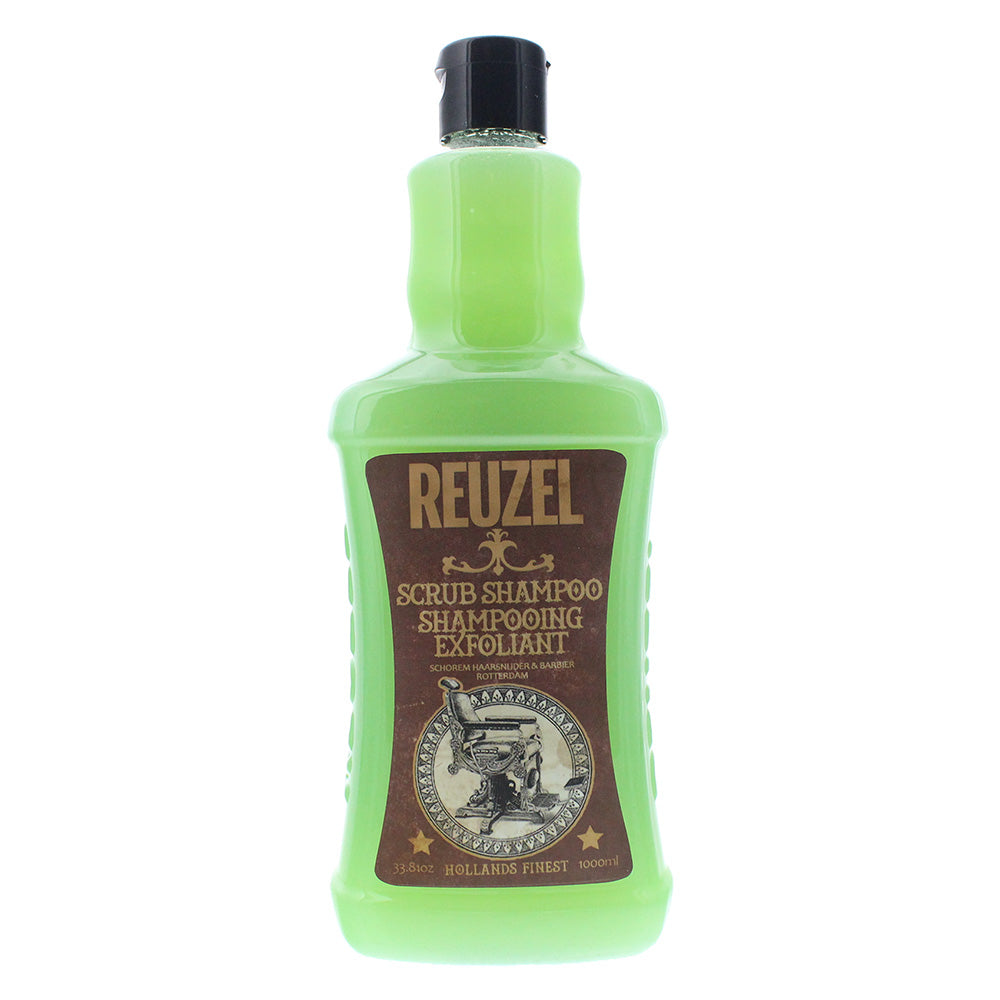 Reuzel Scrub Shampoo 1000ml Cleanse And Refresh Hair