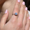 Culturesse Phaedra Austrian Fine Zircon Open Ring (Silver)