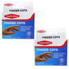 Surgical Basics Latex Finger Cots 60 Pack Assorted Sizes Medical Grade