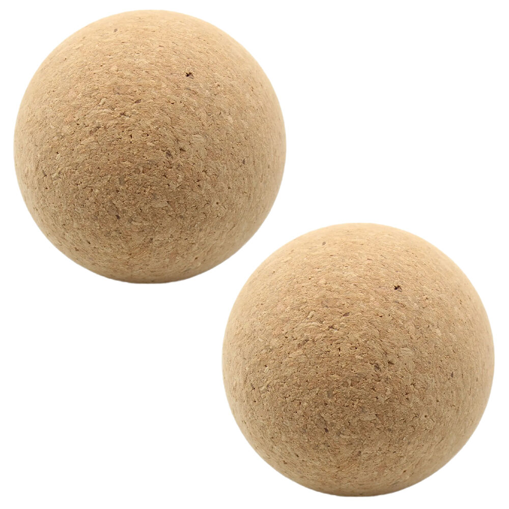 Surgical Basics 8cm Cork Massage Ball for Deep Tissue Muscle Relief Pack of 2
