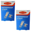 Surgical Basics Waterproof Wound Strips Pack of 50 Sterile Assorted Sizes