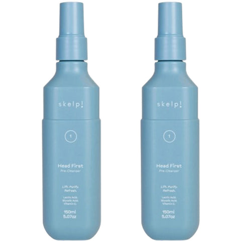 Skelp Head First Hair and Scalp PreCleanser 2x 150ml Australian Made