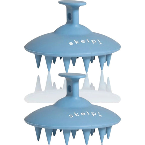 Skelp All Rounder Premium Silicone Exfoliation Scalp Brush 2x Packs