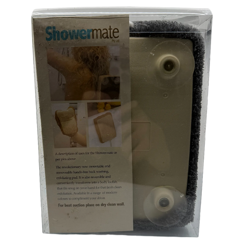 Showermate Revolutionary Mobility Impaired Hands Free Exfoliating Pad Grey